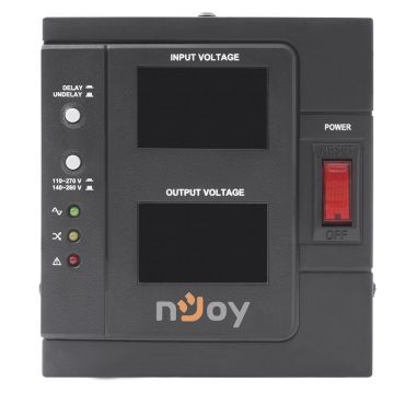 Стабілізатор NJOY Akin 1000 (PWAV-10001AK-AZ01B) AVR, 1 розетка