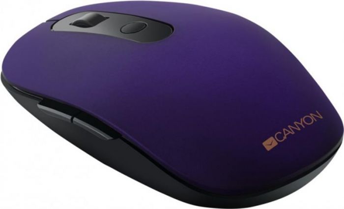 Миша Bluetooth+Wireless Canyon CNS-CMSW09V Violet USB