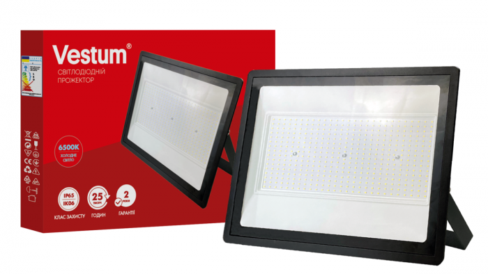 Світлодіодний прожектор Vestum 200W 6500K 180-260V IP65 1-VS-3018