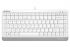 Клавіатура A4Tech FK11 Ukr White USB