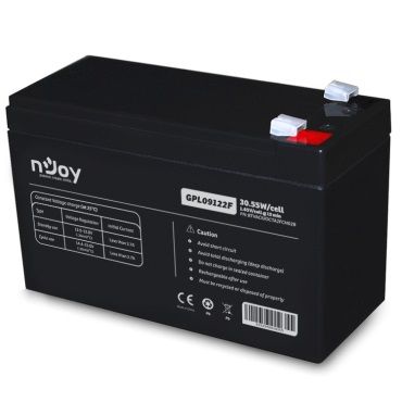 Акумуляторна батарея Njoy GPL09122F 12V (BTVACIUOCTA2FCN02B) VRLA 