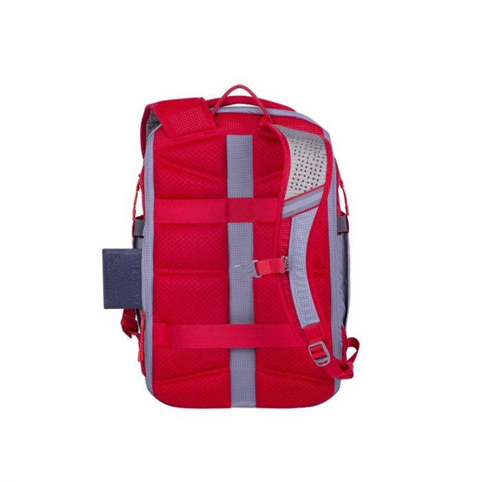 Рюкзак Rivacase 5225 Grey/Red 15.6"