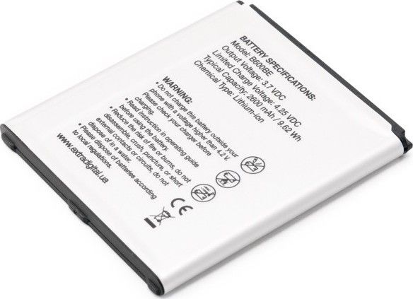 АКБ Extradigital для Samsung Galaxy i9500 (S IV) 3.7V 2600mAh (BMS6315)