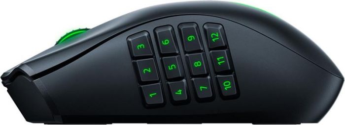 Мишка бездротова Razer Naga Pro Wireless Gaming Mouse Black (RZ01-03420100-R3G1)