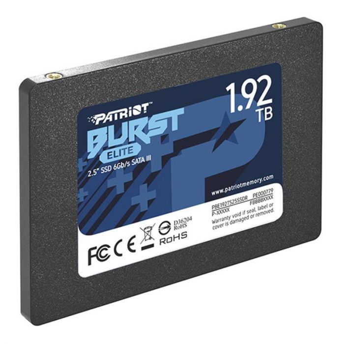 Накопитель SSD 1.92TB Patriot Burst Elite 2.5" SATAIII TLC (PBE192TS25SSDR)