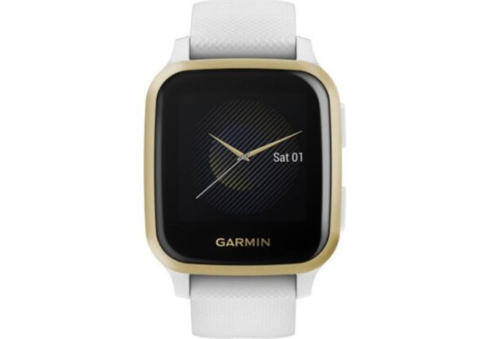 Смарт-годинник Garmin Venu Sq White/Light Gold (010-02427-11)