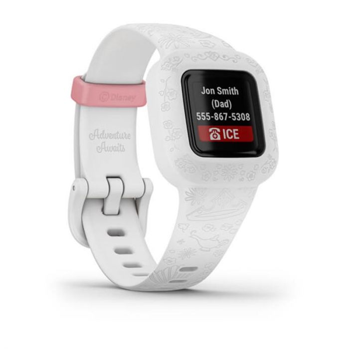 Дитячий фітнес-браслет Garmin Vivofit Jr 3 Disney Princess (010-02441-62)