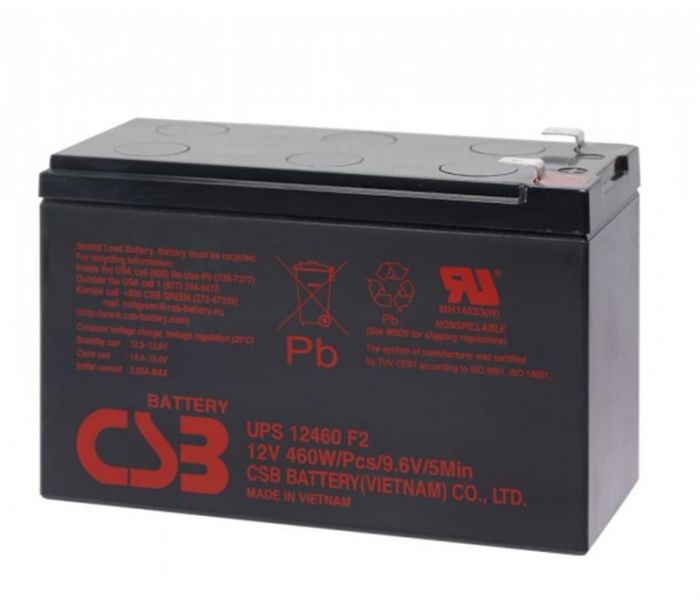 Аккумуляторна батарея CSB UPS12460/01840 12V 9AH AGM