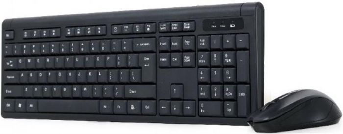 Комплект бездротовий (клавіатура + мишка) Gembird KBS-WM-03-UA Black USB