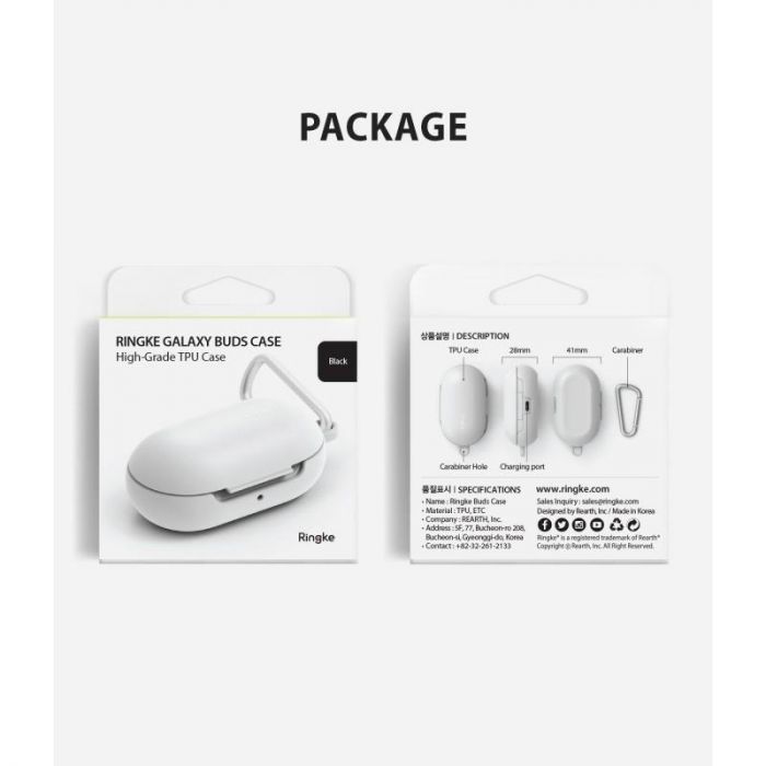 Чохол Ringke для Samsung Galaxy Buds White (RCS4612)