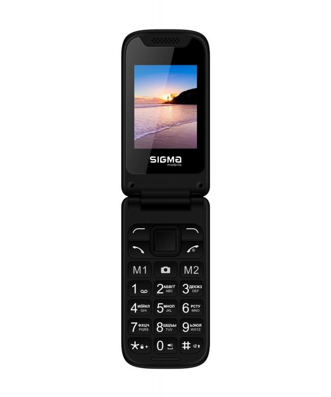 Мобiльний телефон Sigma mobile X-style 241 Snap Dual Sim Black