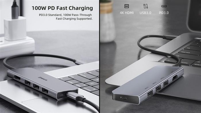 USB-хаб REAL-EL CQ-700 4 ports