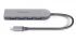 USB-хаб REAL-EL CQ-415 USB Type-C 4-в-1