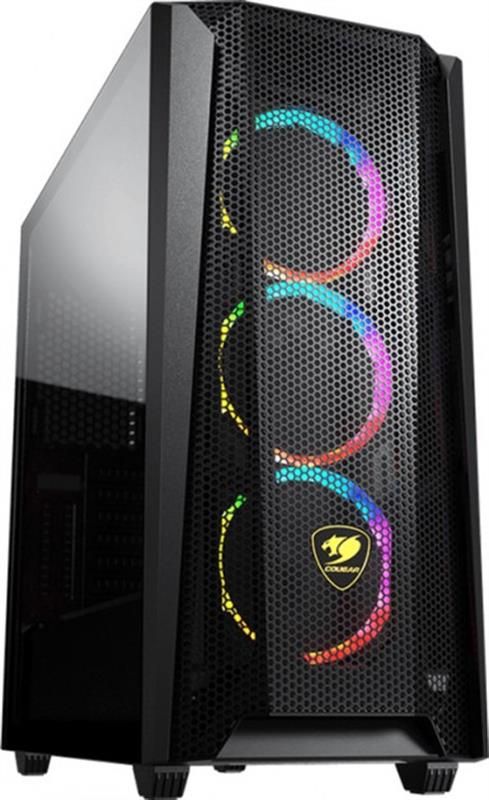 Корпус Cougar MX660 Mesh RGB Black без БЖ