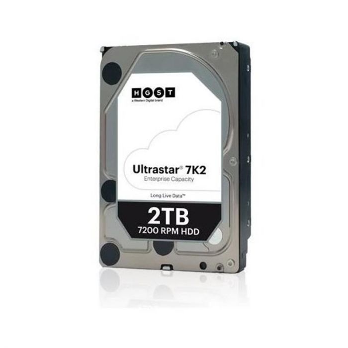 Накопичувач HDD SATA 2.0TB WD Ultrastar 7K2 7200rpm 128MB (HUS722T2TALA604/1W10002)