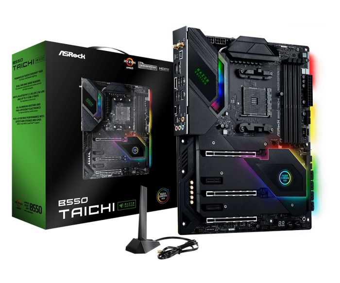 Материнська плата ASRock B550 Taichi Razer Edition Socket AM4