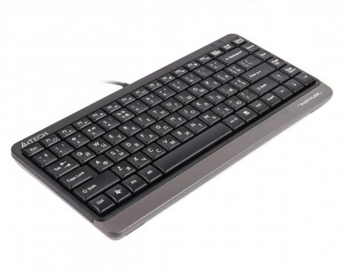 Клавіатура A4Tech FK11 Ukr Grey USB