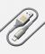 Кабель Luxe Cube Armored USB-microUSB, 1м, сірий (8886668686105)
