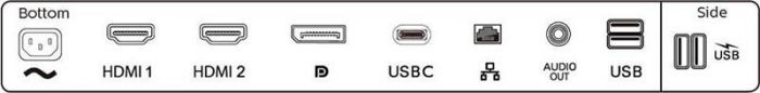 Монiтор Philips 27" 279P1/00 IPS Black