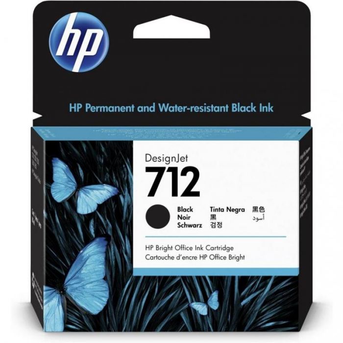 Картридж HP №712 DJ Т230/Т630 (3ED71A) Black 80ml