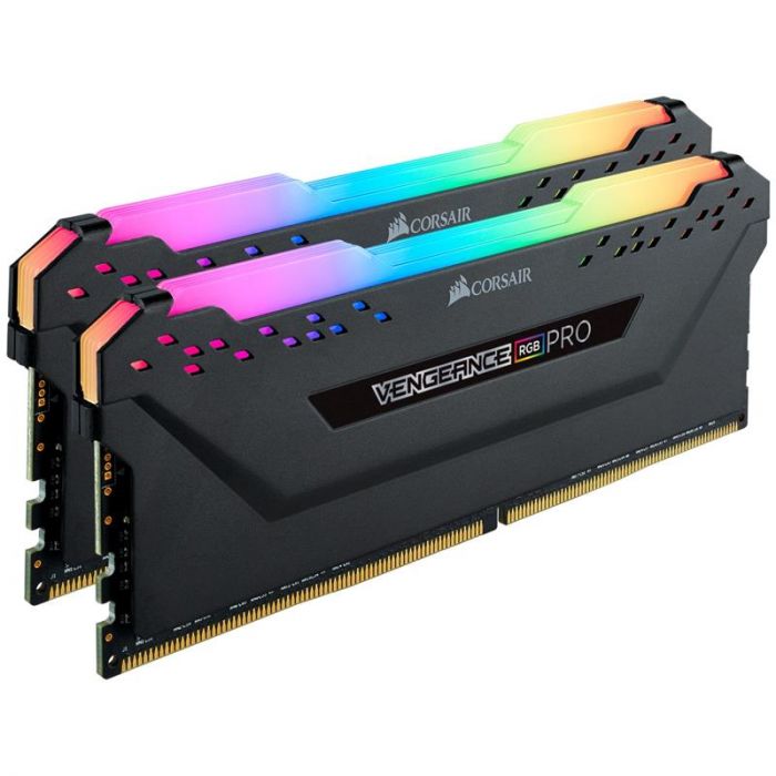 Модуль пам`ятi DDR4 2x16GB/3200 Corsair Vengeance RGB Pro Black (CMW32GX4M2E3200C16-TUF)