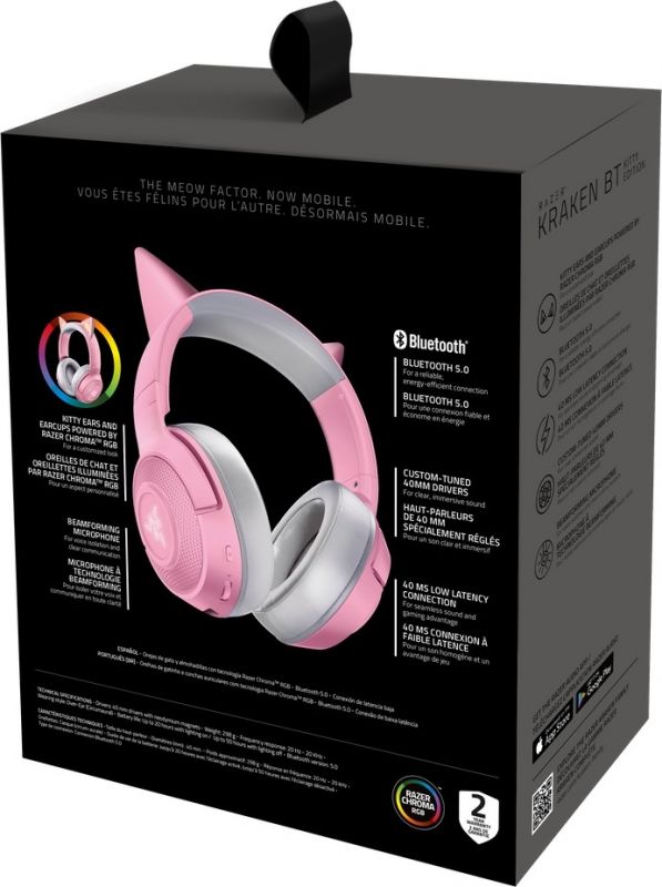 Гарнiтура Razer Kraken BT Kitty Edition (RZ04-03520100-R3M1)