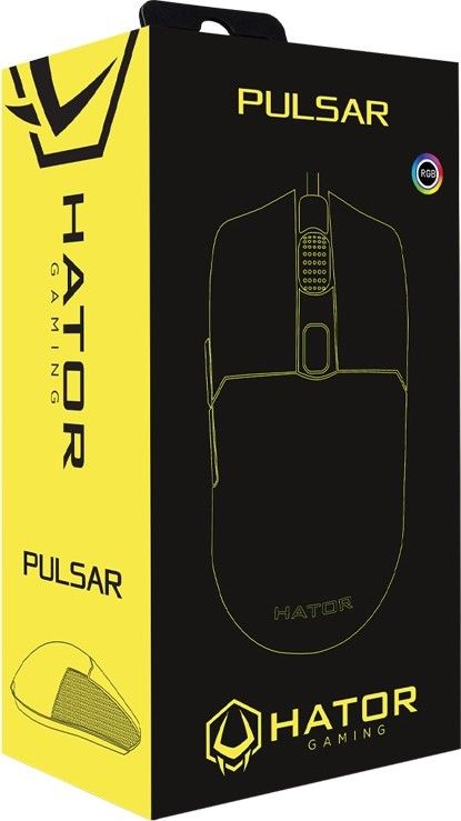 Мишка Hator Pulsar Black (HTM-313) USB