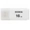 Флеш-накопичувач USB  16GB Kioxia TransMemory U202 White (LU202W016GG4)