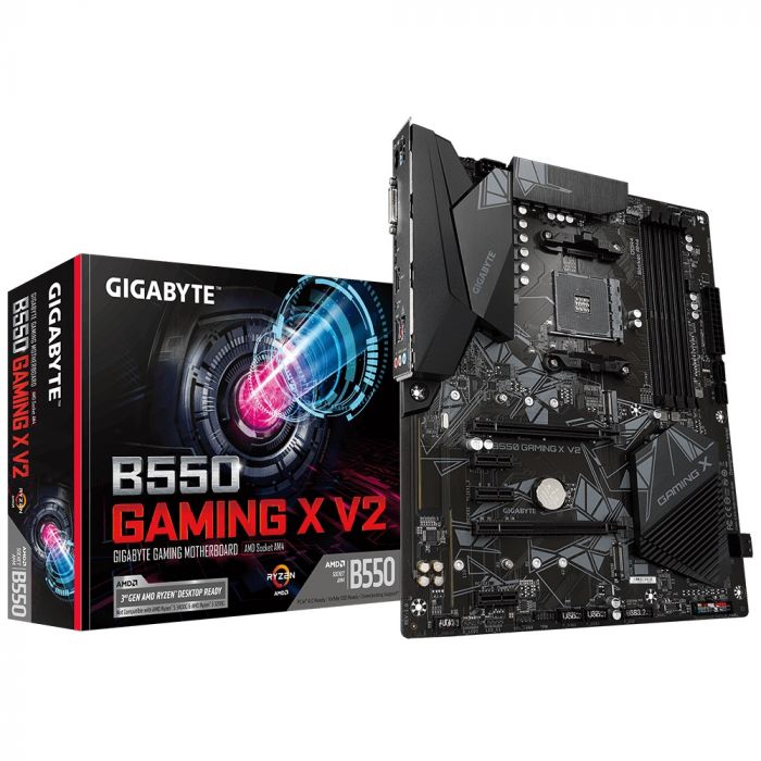 Материнська плата Gigabyte B550 Gaming X V2 Socket AM4