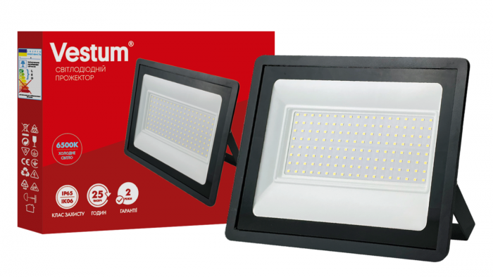 Світлодіодний прожектор Vestum 100W 6500K 180-260V IP65 1-VS-3017