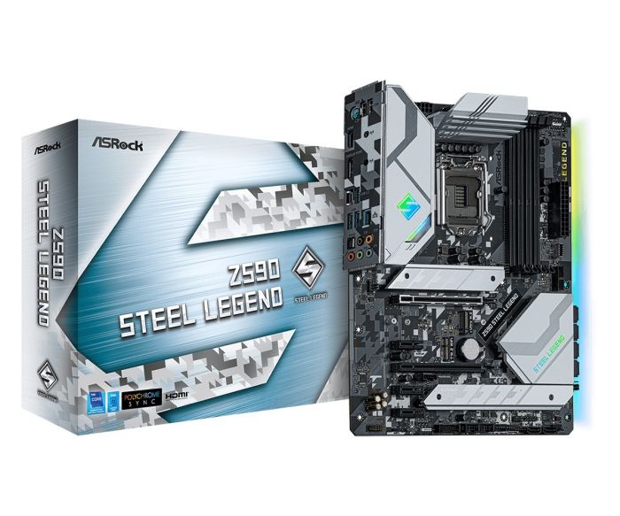 Материнська плата ASRock Z590 Steel Legend Socket 1200