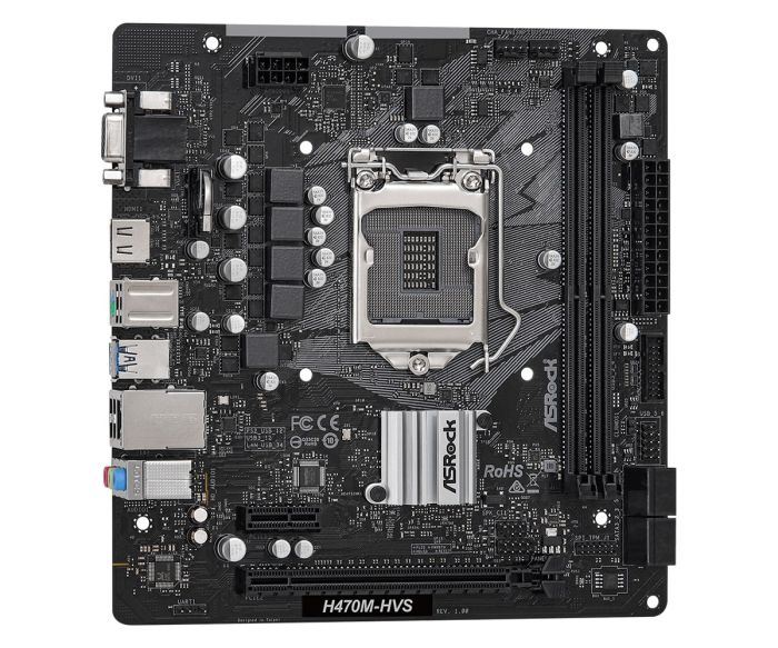 Материнська плата ASRock H470M-HVS Socket 1200