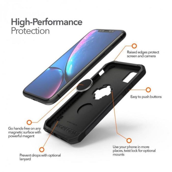 Чохол-накладка Rokform Rugged для Apple iPhone 11 Gun Metal (306743P)