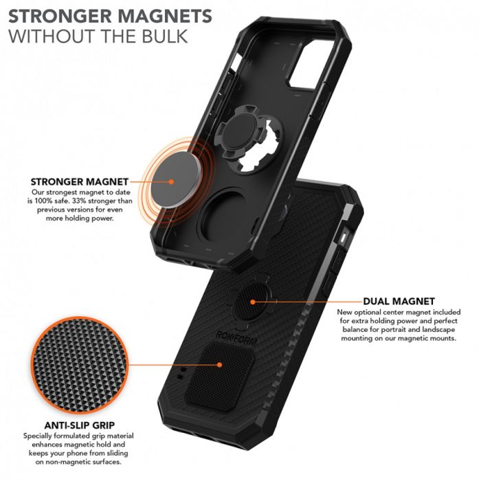 Чохол-накладка Rokform Rugged Case для Apple iPhone 12 Pro Max Black (307401P)