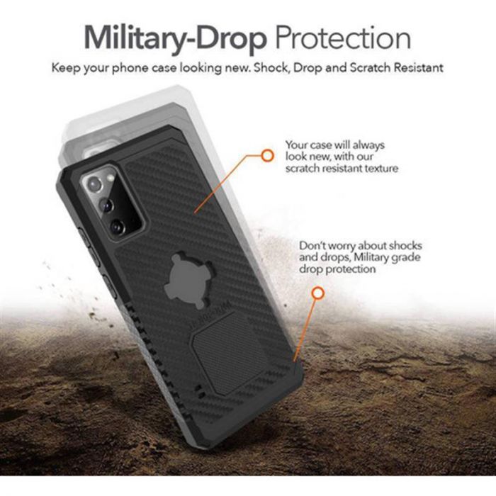 Чохол-накладка Rokform Rugged для Samsung Galaxy Note20 SM-N980 Black (307501P)