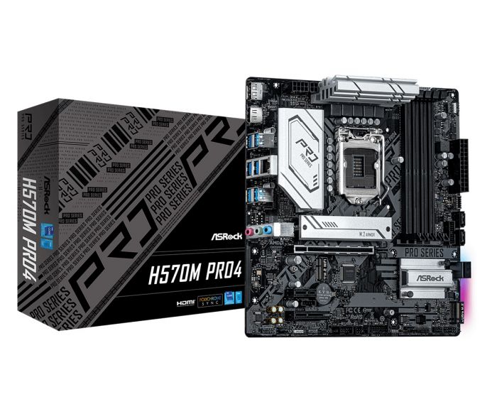 Материнська плата ASRock H570M Pro4 Socket 1200