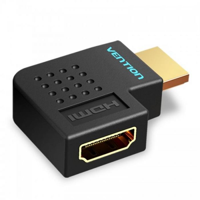 Адаптер Vention HDMI M - HDMI F, v2.0, угол 270 (AICB0)