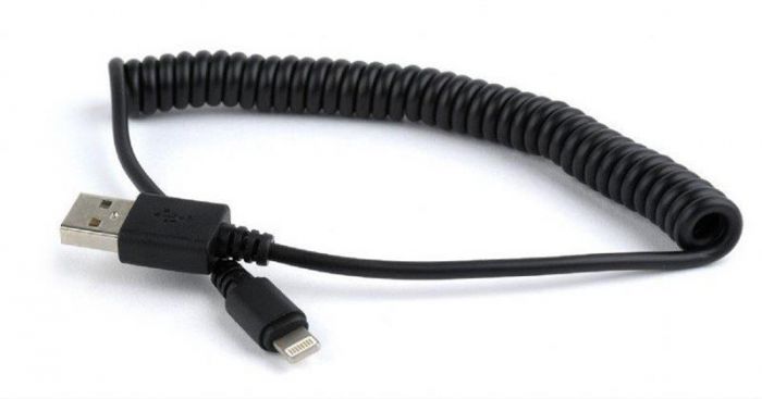 Кабель Cablexpert (CC-LMAM-1.5M) USB2.0 - Lightning, 1.5 м, чорний