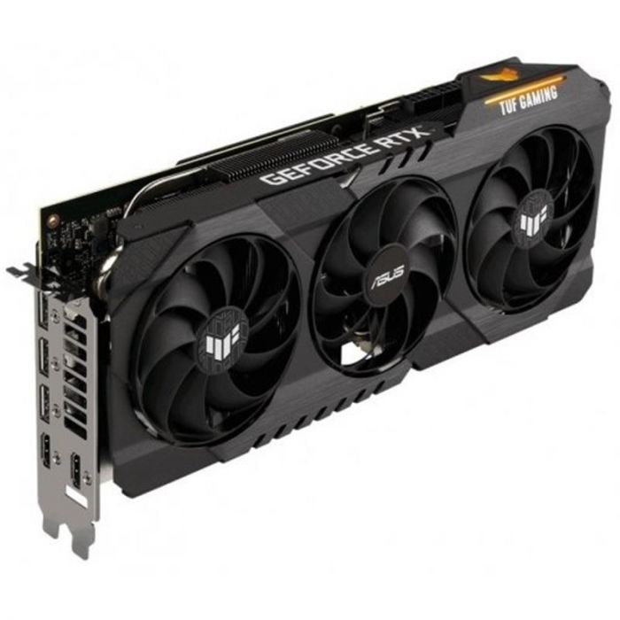 Відеокарта GF RTX 3060 Ti 8GB GDDR6 TUF Gaming OC V2 Asus (TUF-RTX3060TI-O8G-V2-GAMING) (LHR)