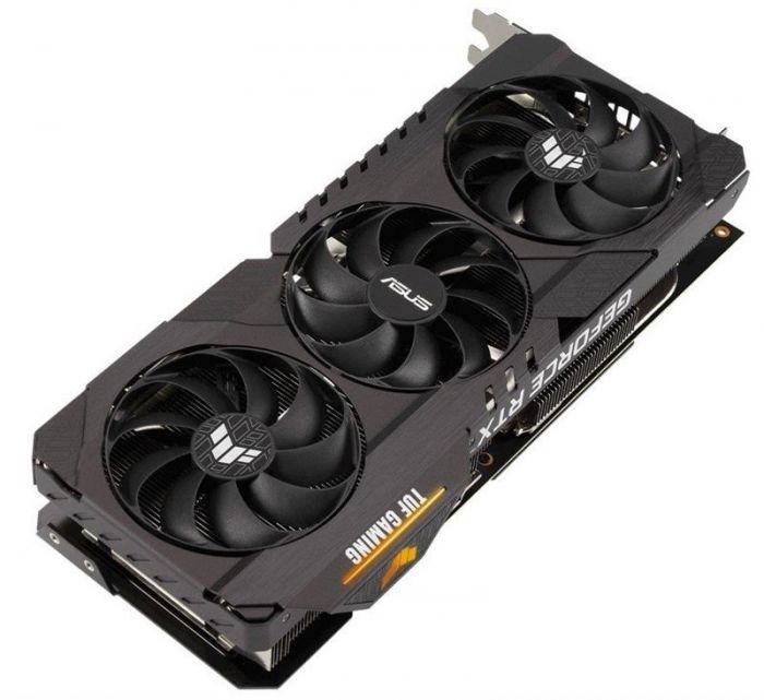 Відеокарта GF RTX 3060 Ti 8GB GDDR6 TUF Gaming OC V2 Asus (TUF-RTX3060TI-O8G-V2-GAMING) (LHR)