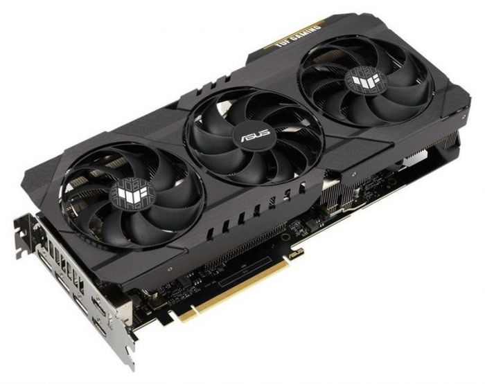 Відеокарта GF RTX 3060 Ti 8GB GDDR6 TUF Gaming OC V2 Asus (TUF-RTX3060TI-O8G-V2-GAMING) (LHR)