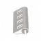 USB-хаб Maxxter 4 ports Silver (HU2A-4P-01)