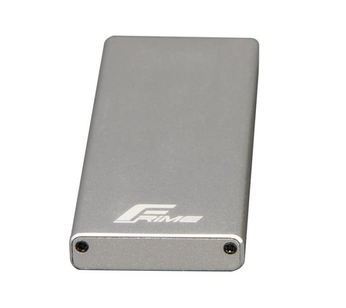 Зовнішня кишеня Frime SATA HDD/SSD 2.5", USB 3.0, Metal, Silver (FHE201.M2U30)