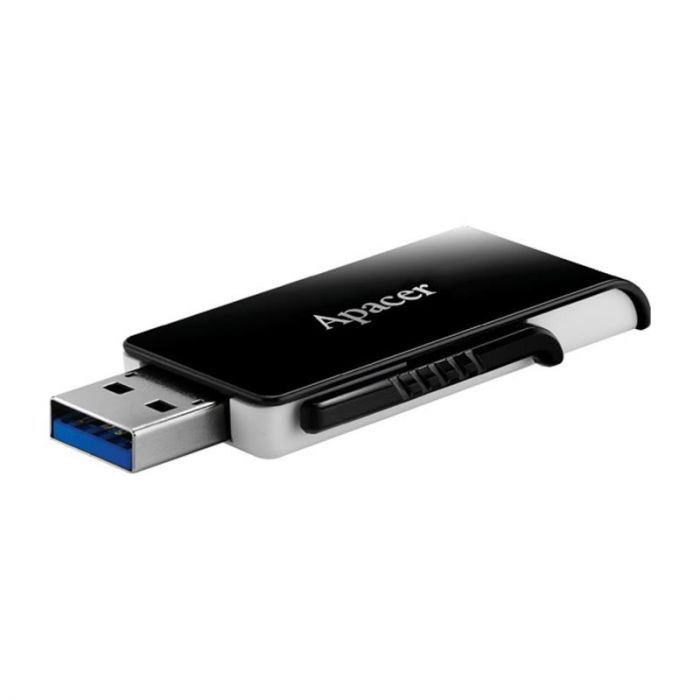 Флеш-накопичувач USB3.0 16GB Apacer AH350 Black (AP16GAH350B-1)