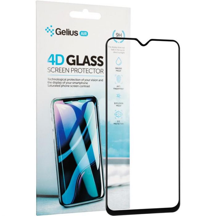 Захисне скло Gelius Pro 4D для Realme XT Black (2099900793073)
