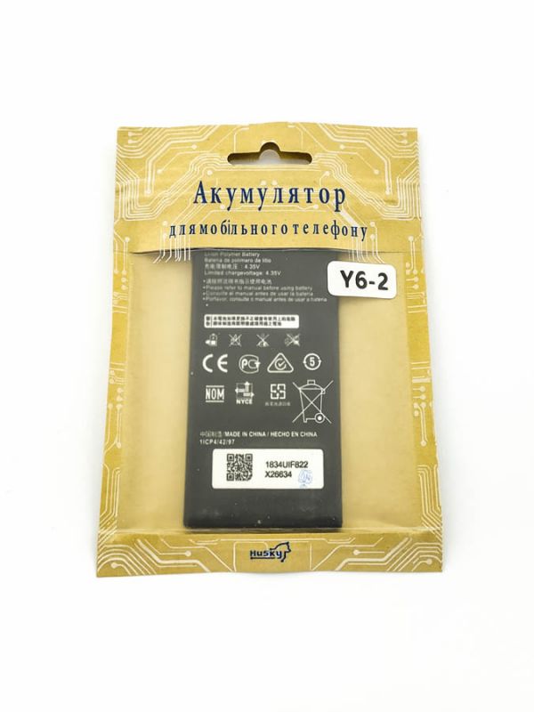 АКБ Husky для Huawei HB4342A1RBC Honor 4a/Y5-II/Y6  3.8V 2200 mAh (14385)