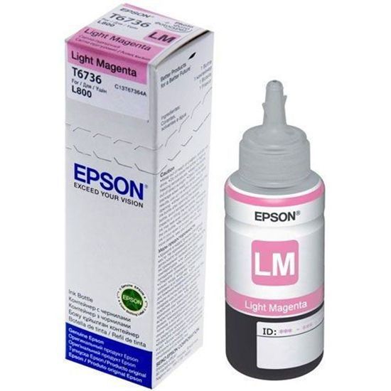 Чорнило EPSON (C13T67364A) для L800 (Light Magenta) 70 г