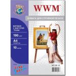 Фотопапір WWM  Fine Art матовий "тканина" 190г/м2 A4 10л (MC190.10)