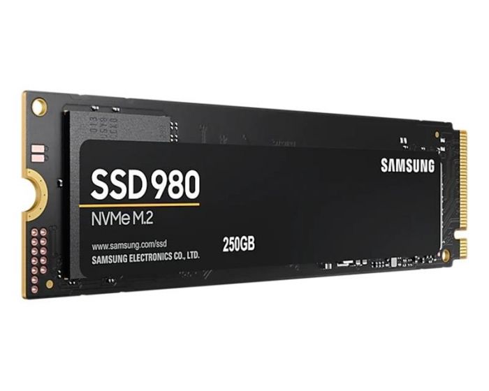 Накопичувач SSD  250GB Samsung 980 M.2 PCIe 3.0 x4 NVMe V-NAND MLC (MZ-V8V250BW)