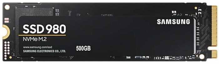 Накопичувач SSD  500GB Samsung 980 M.2 PCIe 3.0 x4 NVMe V-NAND MLC (MZ-V8V500BW)